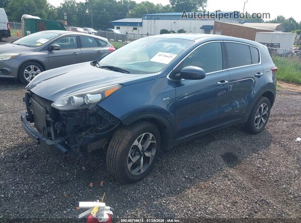 KNDPMCAC8L7788440 2020 KIA SPORTAGE Dark Blue Передня ліва чверть