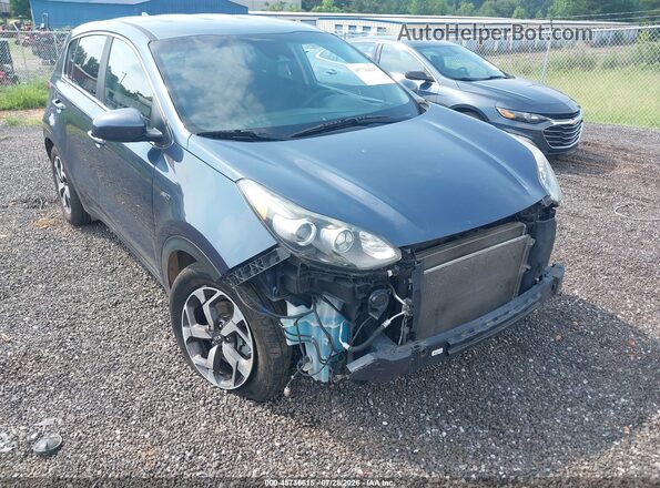 KNDPMCAC8L7788440 2020 KIA SPORTAGE Dark Blue Вид спереду