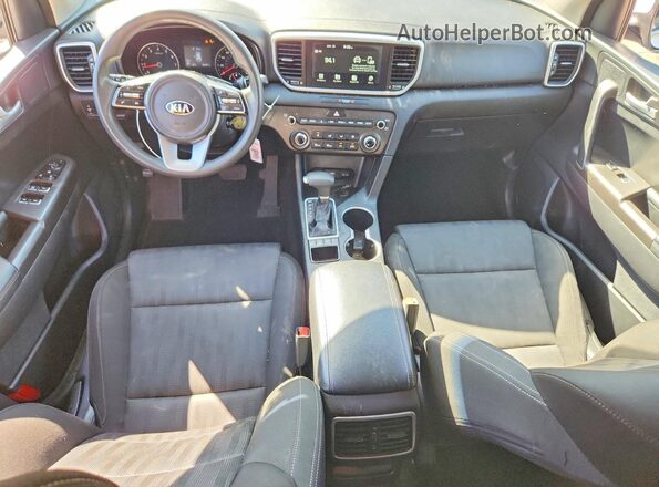 KNDPMCAC8M7864921 2021 KIA SPORTAGE White წინა პანელის ხედი