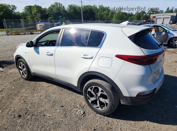 KNDPMCAC8M7864921 2021 KIA SPORTAGE White უკანა მარცხენა