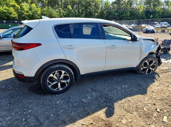 KNDPMCAC8M7864921 2021 KIA SPORTAGE White უკანა მარჯვენა