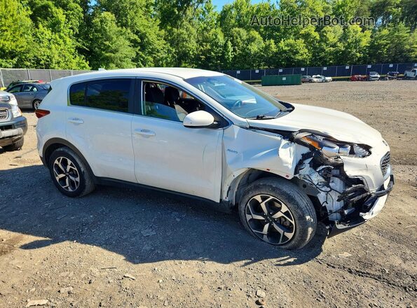 KNDPMCAC8M7864921 2021 KIA SPORTAGE White წინა მარჯვენა