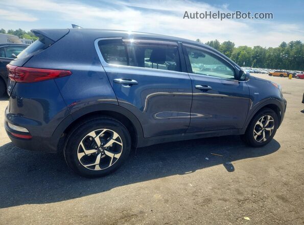 KNDPMCAC8M7887860 2021 KIA SPORTAGE Blue Rear right