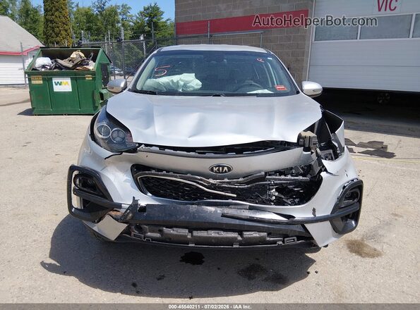 KNDPMCAC8N7966964 2022 KIA SPORTAGE Silver წინა პანელის ხედი