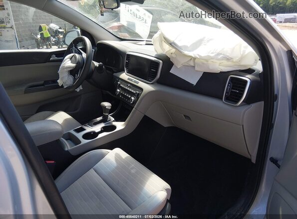 KNDPMCAC8N7966964 2022 KIA SPORTAGE Silver წინა სალონის ხედი
