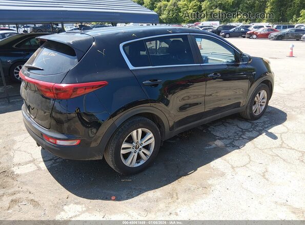 KNDPMCAC9H7040321 2017 KIA SPORTAGE Black უკანა მარჯვენა