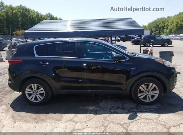 KNDPMCAC9H7040321 2017 KIA SPORTAGE Black უკანა სალონის ხედი