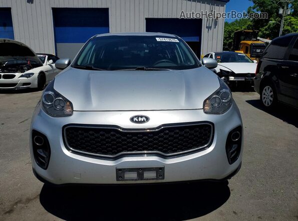 KNDPMCAC9J7370112 2018 KIA SPORTAGE Silver Front view