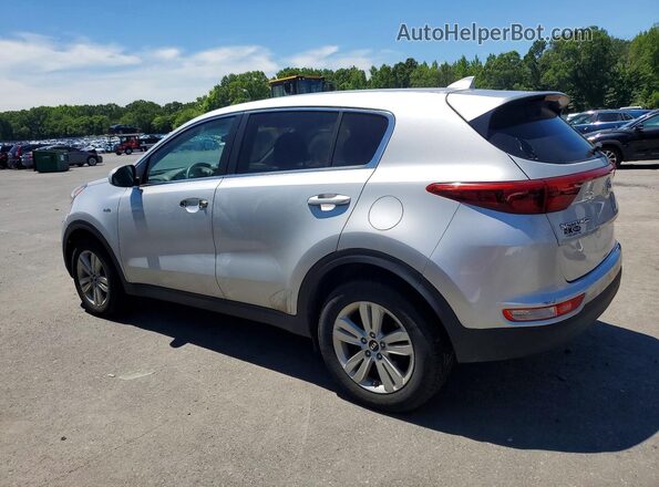 KNDPMCAC9J7370112 2018 KIA SPORTAGE Silver Rear left
