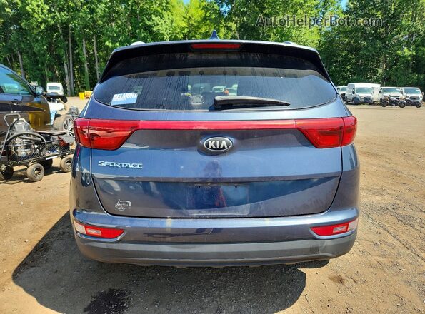 KNDPMCAC9J7446329 2018 KIA SPORTAGE Черный Вид сзади