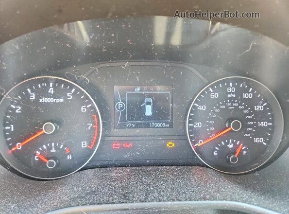 KNDPMCAC9J7446329 2018 KIA SPORTAGE Черный Вид щитка приборов