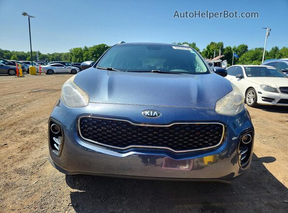 KNDPMCAC9J7446329 2018 KIA SPORTAGE Черный Вид спереди