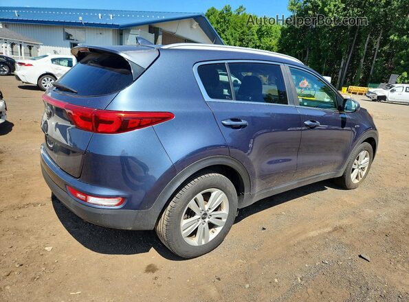 KNDPMCAC9J7446329 2018 KIA SPORTAGE Черный Задняя правая четверть