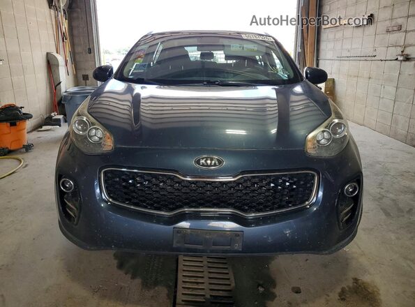 KNDPMCAC9J7450879 2018 KIA SPORTAGE Blue Դիմացի տեսք