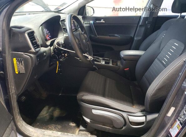 KNDPMCAC9J7450879 2018 KIA SPORTAGE Blue Սալոնի դիմացի տեսք