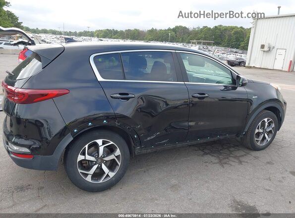 KNDPMCAC9L7632679 2020 KIA SPORTAGE Black Դիմացի տեսք