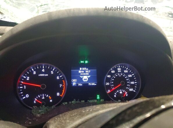 KNDPMCAC9L7751025 2020 KIA SPORTAGE Charcoal Instrument cluster view