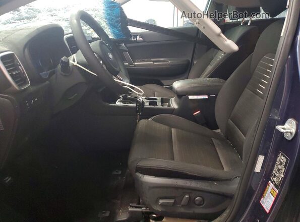 KNDPMCAC9L7751025 2020 KIA SPORTAGE Charcoal Front interior view