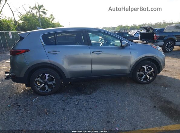 KNDPMCAC9L7776006 2020 KIA SPORTAGE Silver Widok wnętrza z tyłu