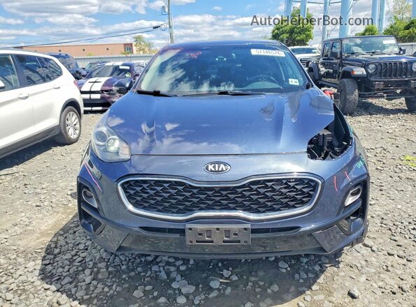KNDPMCAC9M7881453 2021 KIA SPORTAGE Blue წინა ხედი