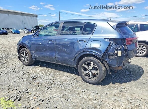 KNDPMCAC9M7881453 2021 KIA SPORTAGE Blue უკანა მარცხენა