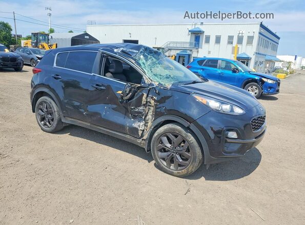 KNDPMCAC9M7930358 2021 KIA SPORTAGE Black Front right