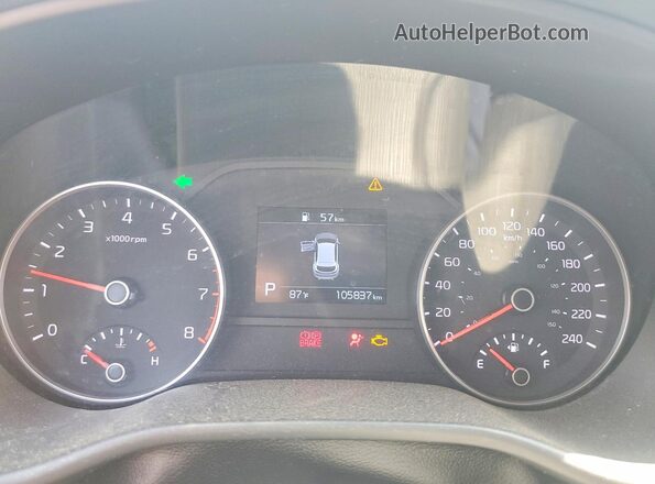 KNDPMCAC9M7930358 2021 KIA SPORTAGE Black Instrument cluster view