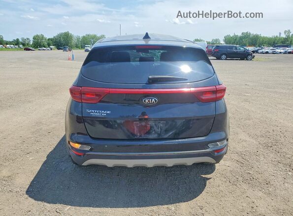 KNDPMCAC9M7930358 2021 KIA SPORTAGE Black Rear view
