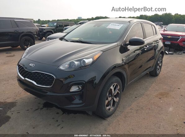 KNDPMCAC9N7946898 2022 KIA SPORTAGE Black Передня ліва чверть