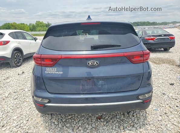 KNDPMCAC9N7954807 2022 KIA SPORTAGE Blue Rear view