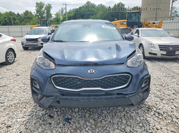 KNDPMCAC9N7954807 2022 KIA SPORTAGE Blue Front view