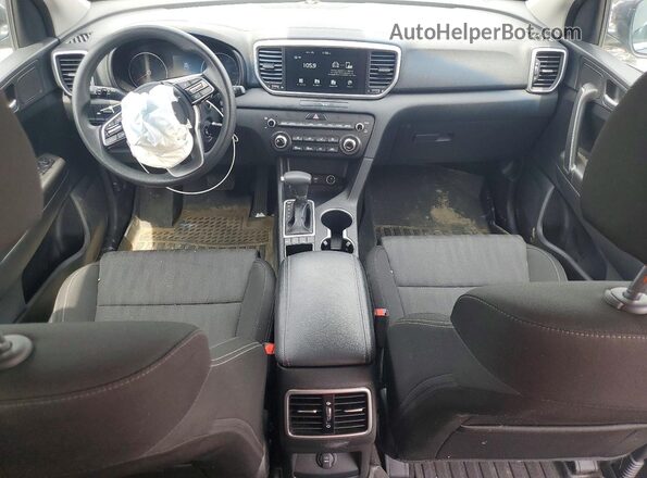 KNDPMCAC9N7954807 2022 KIA SPORTAGE Blue Dashboard view