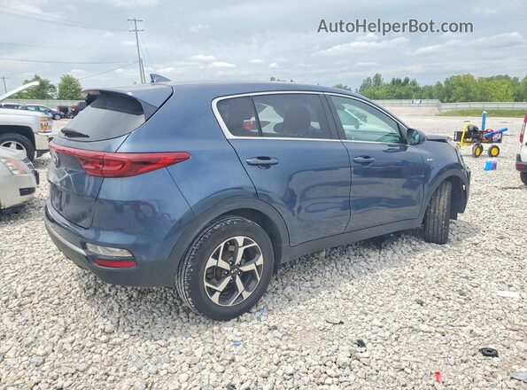 KNDPMCAC9N7954807 2022 KIA SPORTAGE Blue Rear right