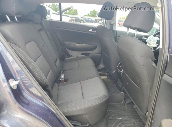 KNDPMCAC9N7954807 2022 KIA SPORTAGE Blue Rear interior view