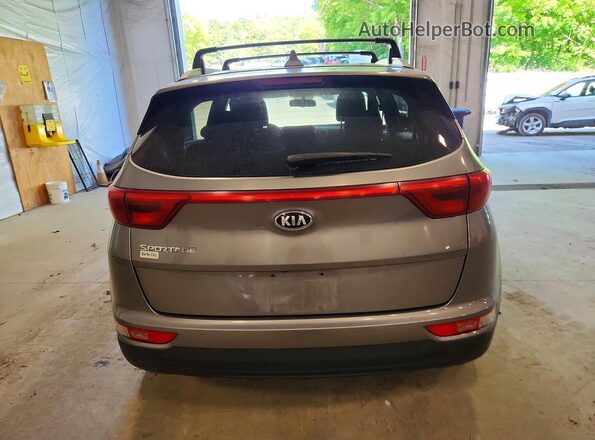 KNDPMCACXH7080780 2017 KIA SPORTAGE Серый Вид сзади