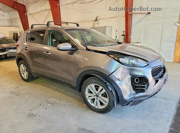 KNDPMCACXH7080780 2017 KIA SPORTAGE Серый Передняя правая четверть