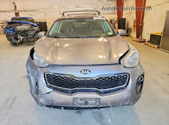 KNDPMCACXH7080780 2017 KIA SPORTAGE Серый Вид спереди