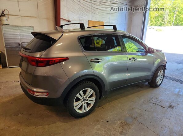 KNDPMCACXH7080780 2017 KIA SPORTAGE Серый Задняя правая четверть