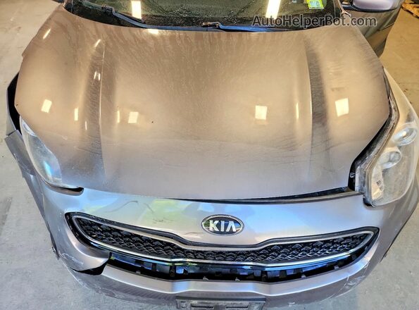 KNDPMCACXH7080780 2017 KIA SPORTAGE Серый Вид подкапотного пространства