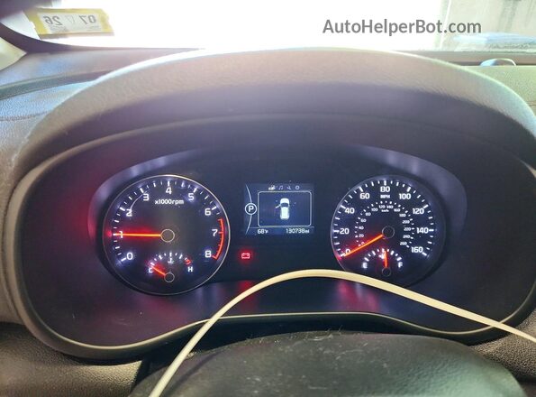 KNDPMCACXH7080780 2017 KIA SPORTAGE Серый Вид щитка приборов