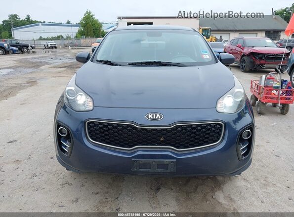 KNDPMCACXH7121389 2017 KIA SPORTAGE Синий Вид щитка приборов