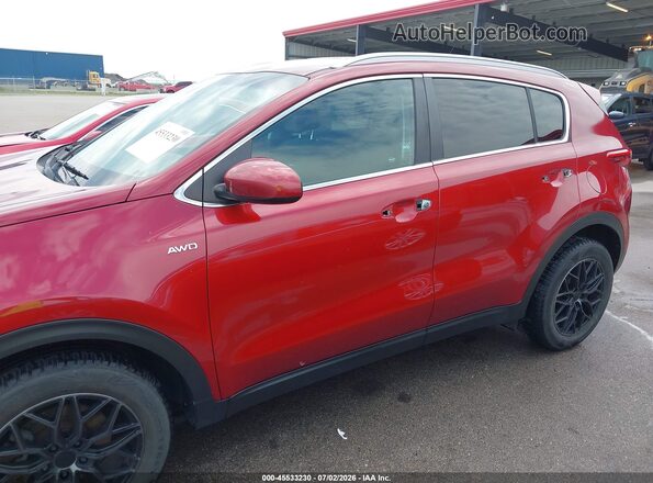 KNDPMCACXH7151881 2017 KIA SPORTAGE Red Widok z przodu