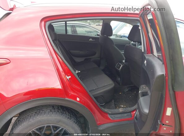 KNDPMCACXH7151881 2017 KIA SPORTAGE Red Widok naklejki z numerem VIN