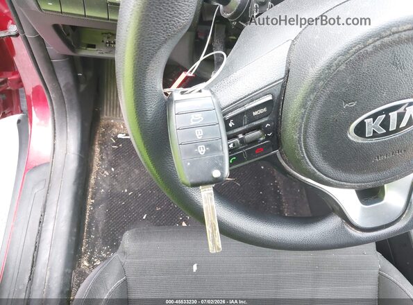 KNDPMCACXH7151881 2017 KIA SPORTAGE Red Widok deski rozdzielczej