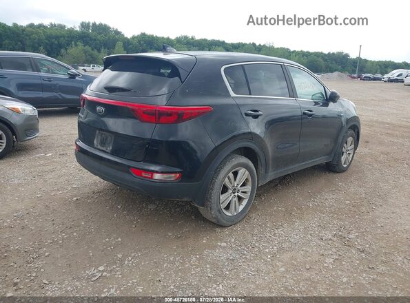 KNDPMCACXH7172990 2017 KIA SPORTAGE Black Tył prawy