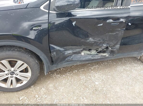KNDPMCACXH7172990 2017 KIA SPORTAGE Black Widok z przodu