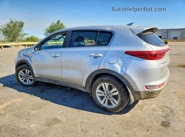 KNDPMCACXH7264939 2017 KIA SPORTAGE Silver Задня ліва чверть