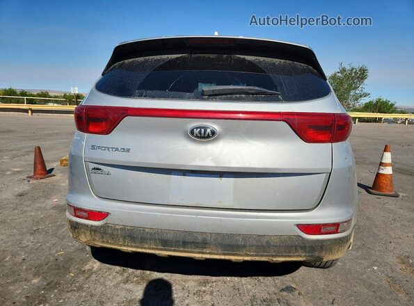 KNDPMCACXH7264939 2017 KIA SPORTAGE Silver Вид ззаду