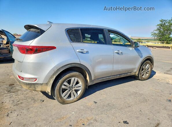 KNDPMCACXH7264939 2017 KIA SPORTAGE Silver Задня права чверть