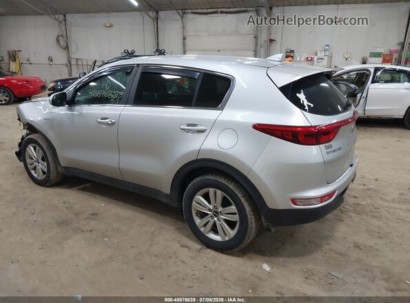 KNDPMCACXH7266139 2017 KIA SPORTAGE Silver Tył lewy